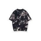 Brand Custom 2021 Fashion Trendy Brand Custom Logo T-shirt Tye Dye Street Wear Tie Dye Tshirt Men Unisex