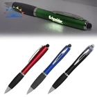 Light Pen Led Light Lighting Up Laser Logo Canetas Pen