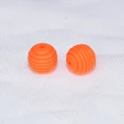 Wholesale Customizable Loose 15mm Soft Food Grade Silicone Beads