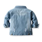 Boys Jacket Jackets Fashion Baby Boys Long Sleeve Outerwear Coat Jeans Jacket Kids Denim Jackets