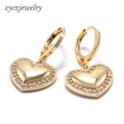 Drop Heart Earrings Earringsheart Wholesale Custom Love Jewelry For Women Drop Heart Earrings