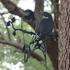 Metal Animal Hot Sale Metal Handmade Artware 3d Sculpture Relief Home Decor Stainless Steel Crap Sculpt Animal Modelling
