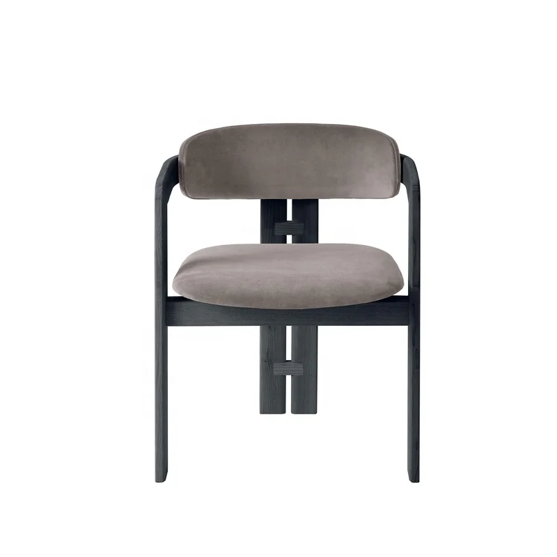 black frame dining chairs