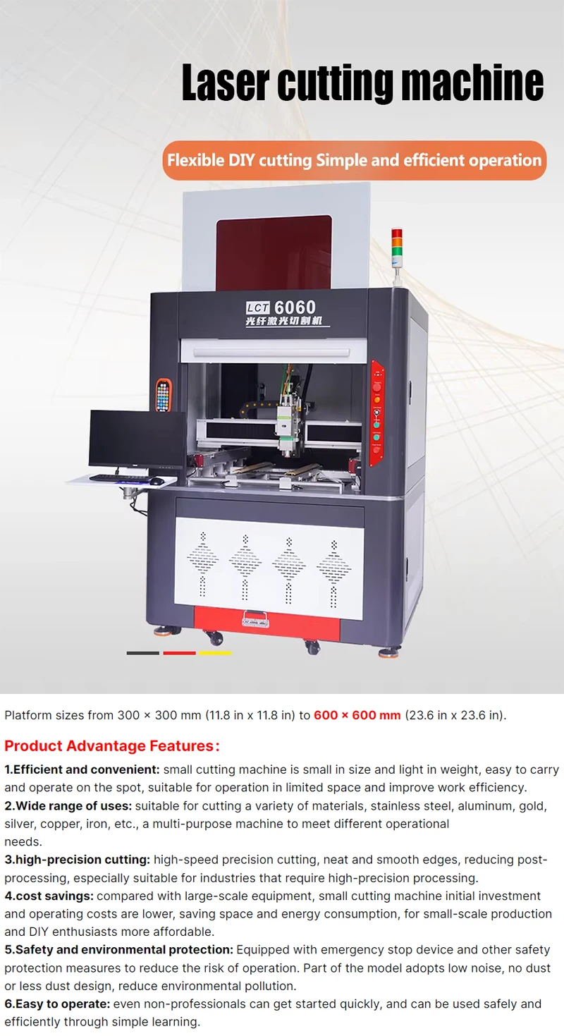 2025 New Design CO2 Laser Cutting Machine Diamond-Cutting-Machine for Carbon Steel Glass Metal Supported Cypcut AI Graphic