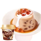 Chinese Snacks 100g Low Sugar Bobo Milk Tea Halal Jelly Pudding Boba Jelly For Party