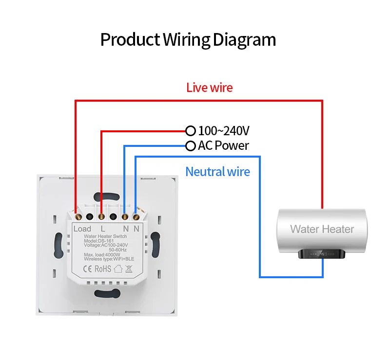 Water Heater, 4000W, 20A - detail 16