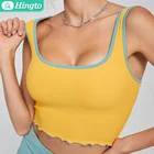 Sports Hingto Sports Wear Spandex Tow Piece Sports Bra Women Legging Set
