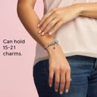 Sterling Wholesale 925 Sterling Silver Bracelet Silver Buckle Fits Females Pandora Bracelet With Snake Bone Chain