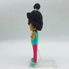 Soft Plush Rag Doll African Black Loli Girl Doll Stuffed Toy Kawaii African Girls Patchwork Young Dolls Toy For Children