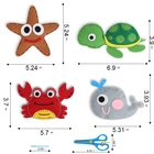 Toys Handmade DIY Educational Felt Animal Crafts Felt Kids Kit Felt Sewing Kit Toys