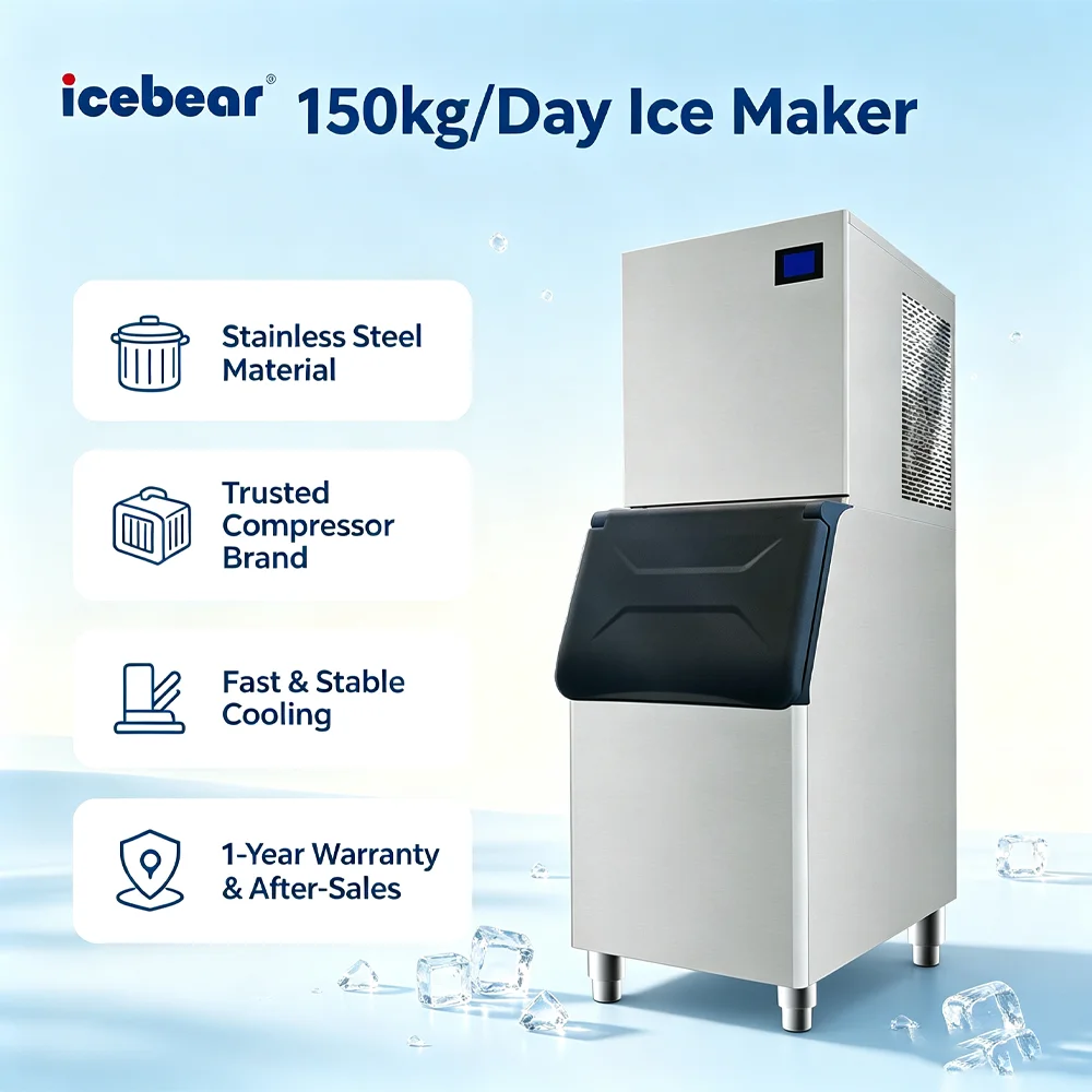 Ice Machine, 150kg, 220 V, 985W - detail 6