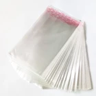 Opp Packageopp Self Adhesive Cellophane Bags Free Shipping 20*25CM Clear Cellophane Cello Seal Plastic OPP Bags Card Display Self Adhesive Peel