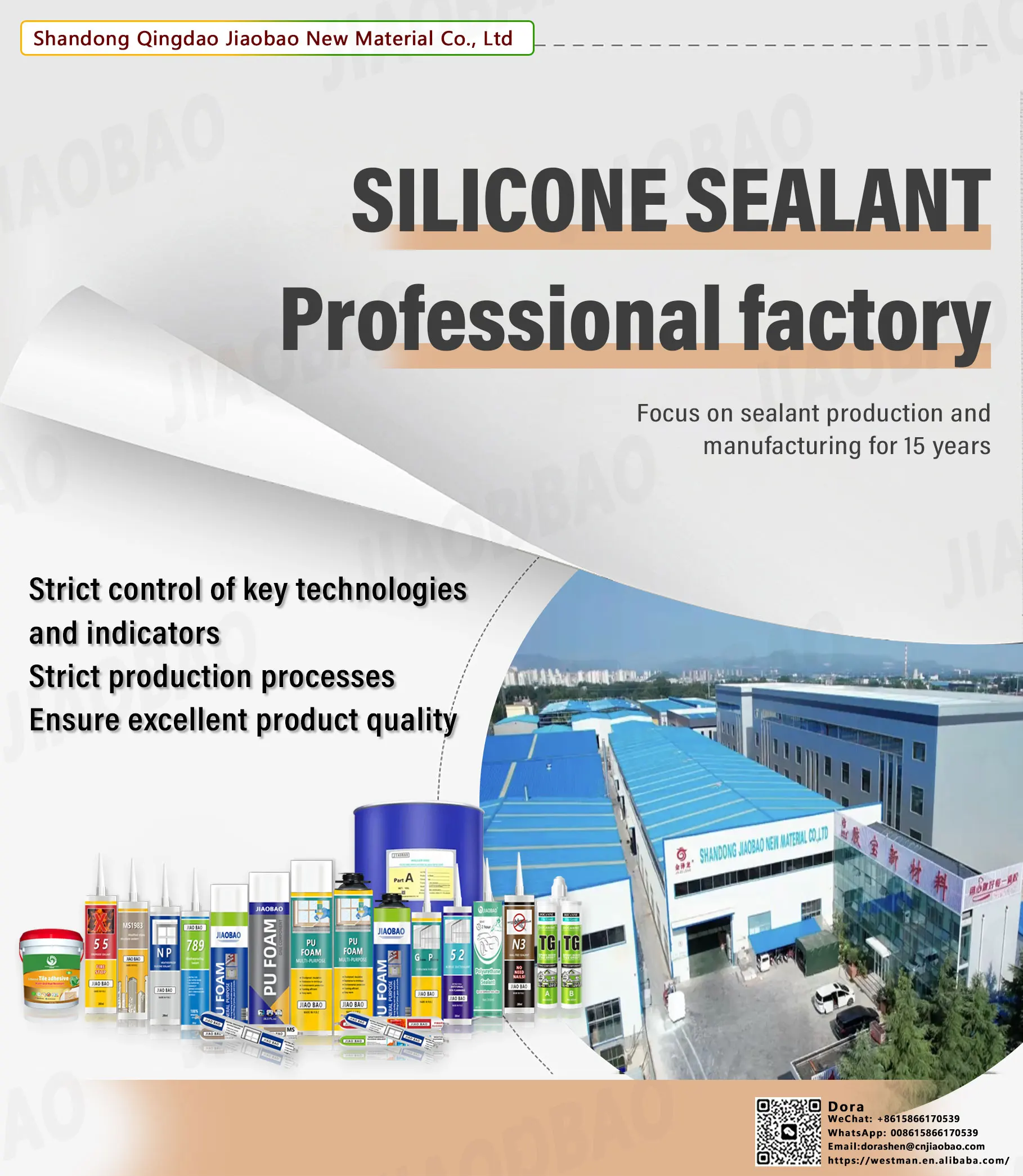 Silicone Sealant Transparent BLACK clear With Glass manufacture