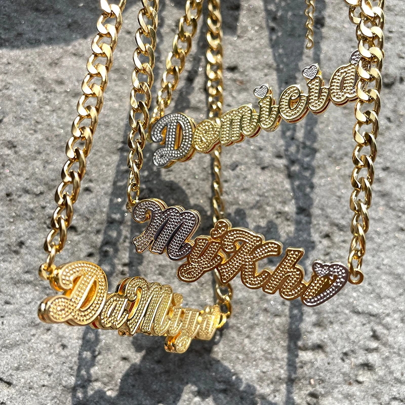New Arrival Personalized Xo Chain 3d 