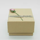 Bamboo High Quality Eco Friendly Bamboo Cotton Ear Swab Biodegradable 200pcs Bamboo Q Tips In Paper Box