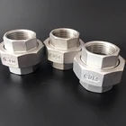 Union Unionunion Factory Wholesale Stainless Steel Union Internal Thread Flat Spherical Union