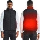Men Vest Free Delivery Black Usb 5V Smart Electric Cotton Men Women Heated Vest Jacket