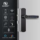 Metal Door Lock S2300 Selockey Double-Sided Key Fingerprint Passcode TTLOCK App WIFI Metal Gate Door Lock