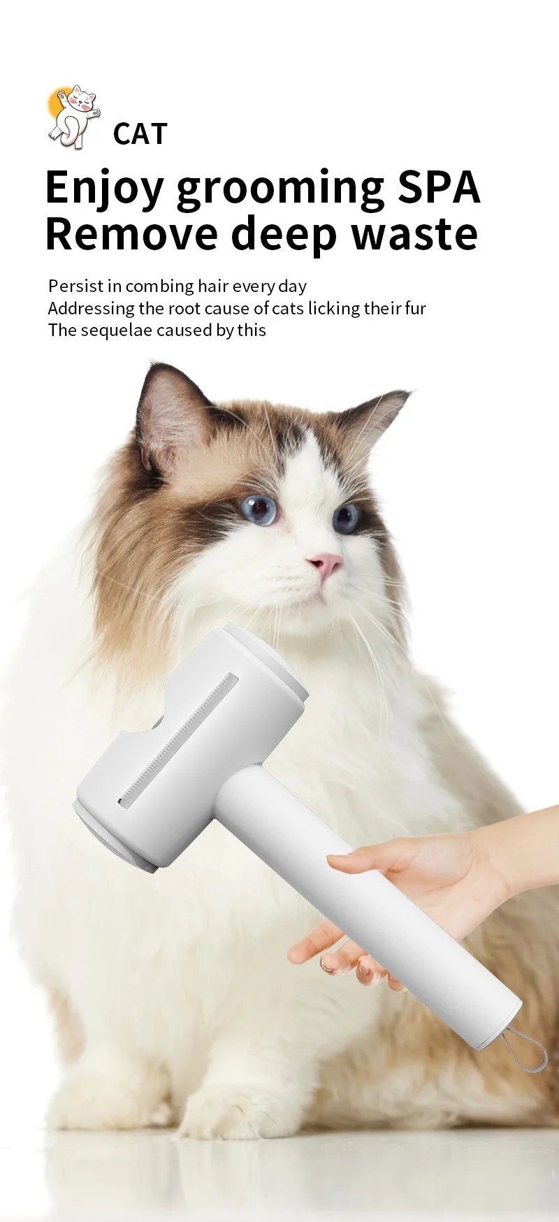 New 4-in-1 Pet Stainless Steel Close Tooth Brush for Cat and Dog Hair Removal Kit Pet Supplies supplier