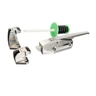 Door Lock Stainless Steel Shipping Container And Trailer Cold Room Door Lock With Offset Strike And Lock