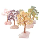 Natural Wholesale Natural Crystal Lucky Tree Quartz Tree Home Decoration Fortune Tree For Christmas Gift