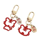 China Manufacturers Zinc Alloy Iron Metal Custom Personalized Soft Hard Enamel Keychains Metal Keychain