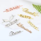 Bag Name Bag Luggage Accessories Custom Brand Name Metal Handbag Logo Maker Luggage Custom Metal Logo Label For Handbags