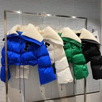 Women's Warm coats Short Cotton Padded Coat 2022 New Winter Cotton Down Jacket Casual Loose Cotton Jacket fashion Female Parkas