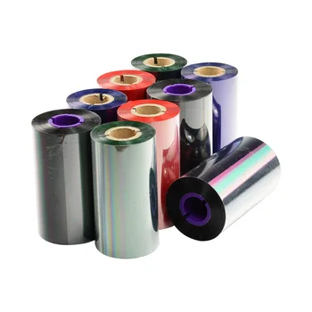 normal premium compatible ribbon label wax resin thermal transfer printer ribbon for zebra printer