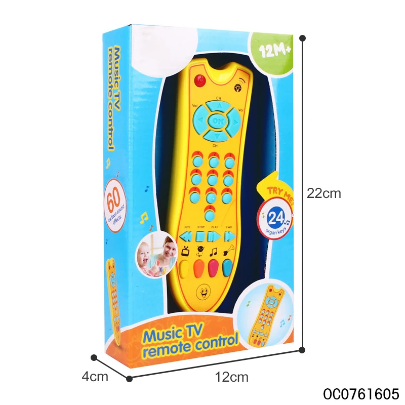 Simulation remote control other baby musical toys plastic for girl 1 years old