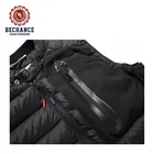 Down Custom Logo Full Zipper Puffer Gilet High Quality Waterproof Men Duck Down Puffer Vest For Men
