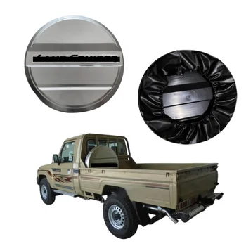 Abs plastic rear spare tire covers 4x4 Exterior Accessories for land cruiser 79 LC70 75 76 78 79 FJ79 pick up spare tyre cover