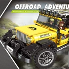 The Latest Off-road Adventure Truck Model Builds Classic Legoing Toys For Wholesale Children