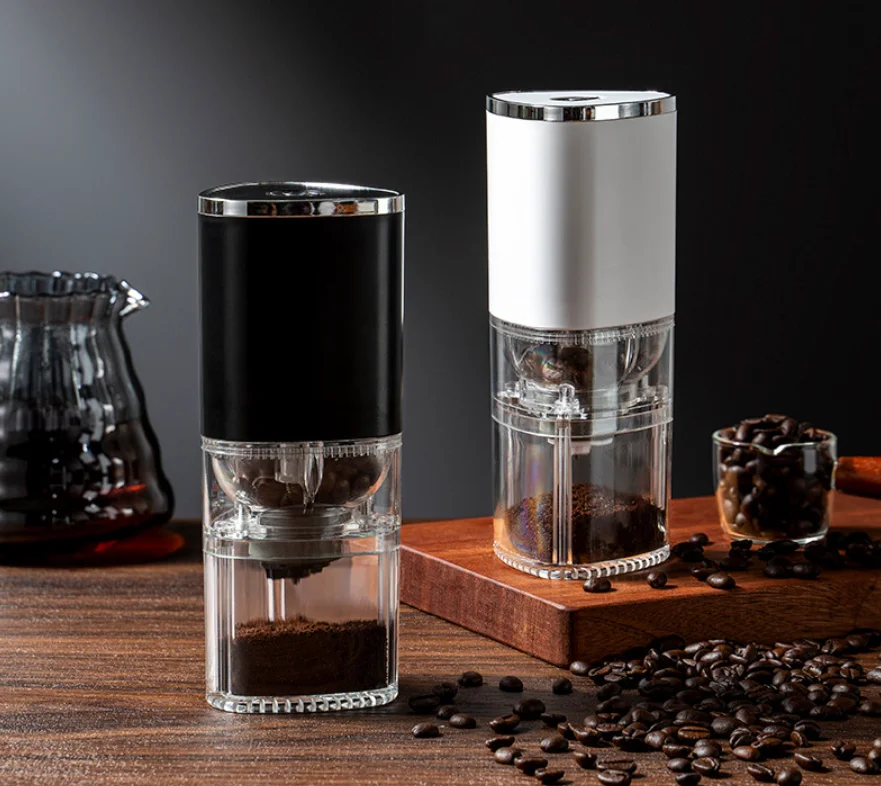High Quality Coffee Bean Grinder Machine Coffee Maker With Grinder Magnetic Suction Electric Coffee Grinder