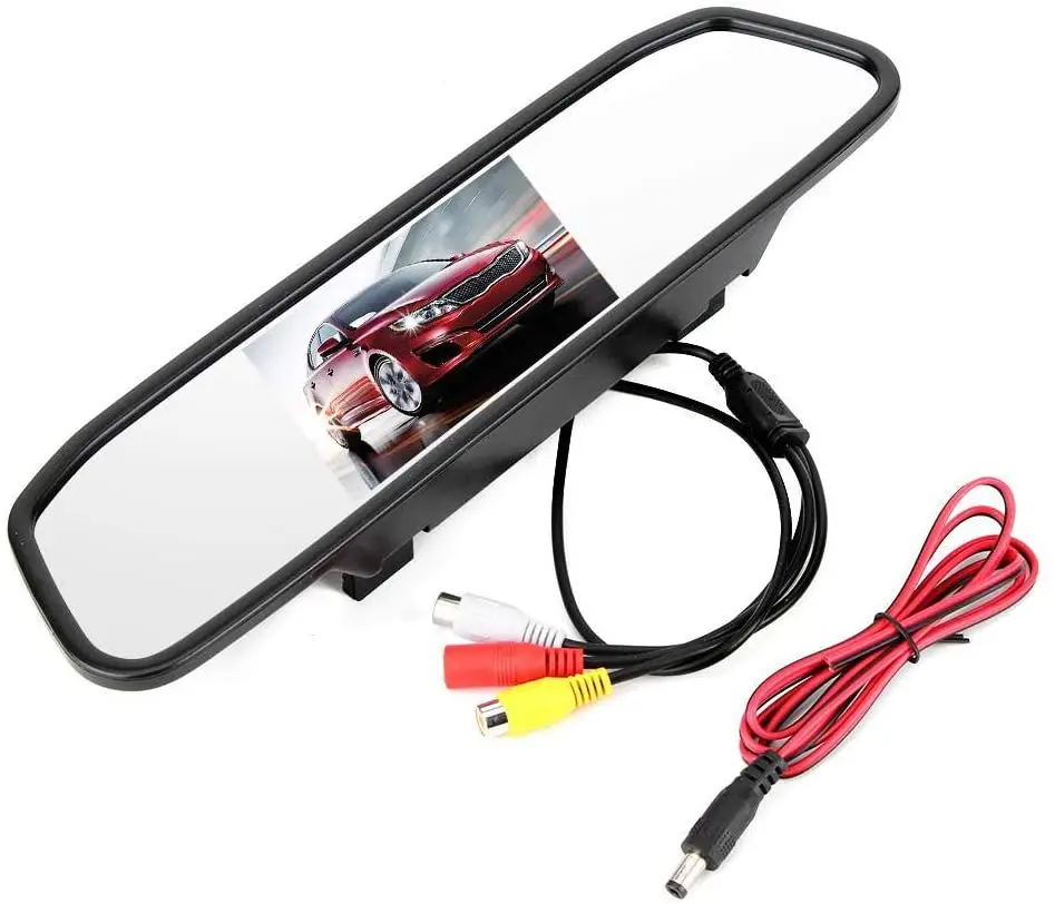 4.3inch Hd Car Rearview Mirror Monitor 