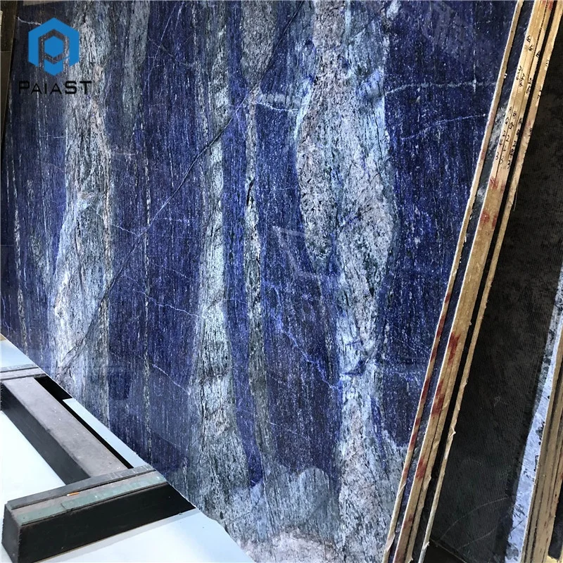 product customized sizes sapphire blue marble slab tiles price for hotelhomevilla decoration-1