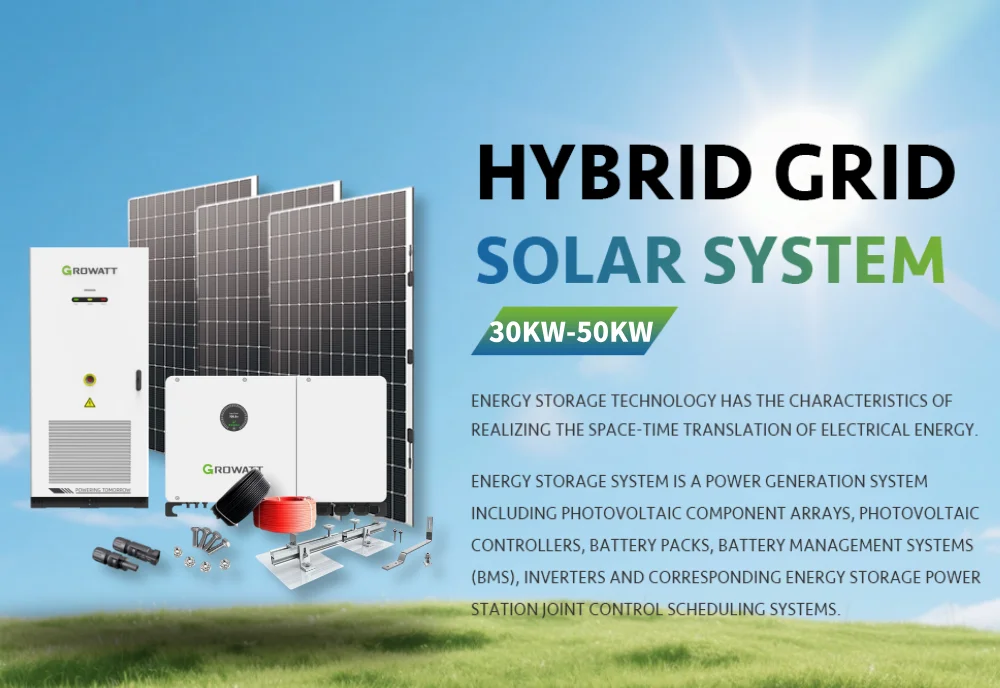 QIANEN 29.9-50KW Hybrid Inverter MPPT Solar Panel System Monocrystalline Silicon for Industrial & Commercial Use Energy Storage supplier