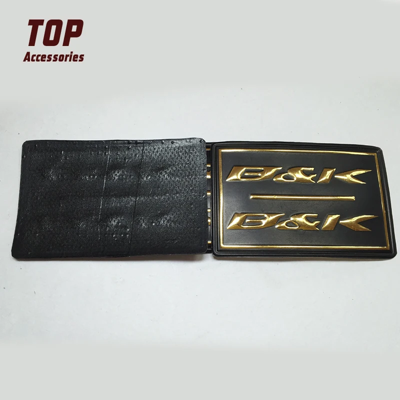 Custom Genuine Leather Embossed TPU Logo Patches for Jeans Garment Accessories