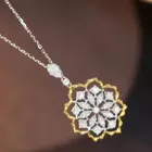 Star Manufacturer Fashion Jewelry Star Flower Pendant Necklace For Women