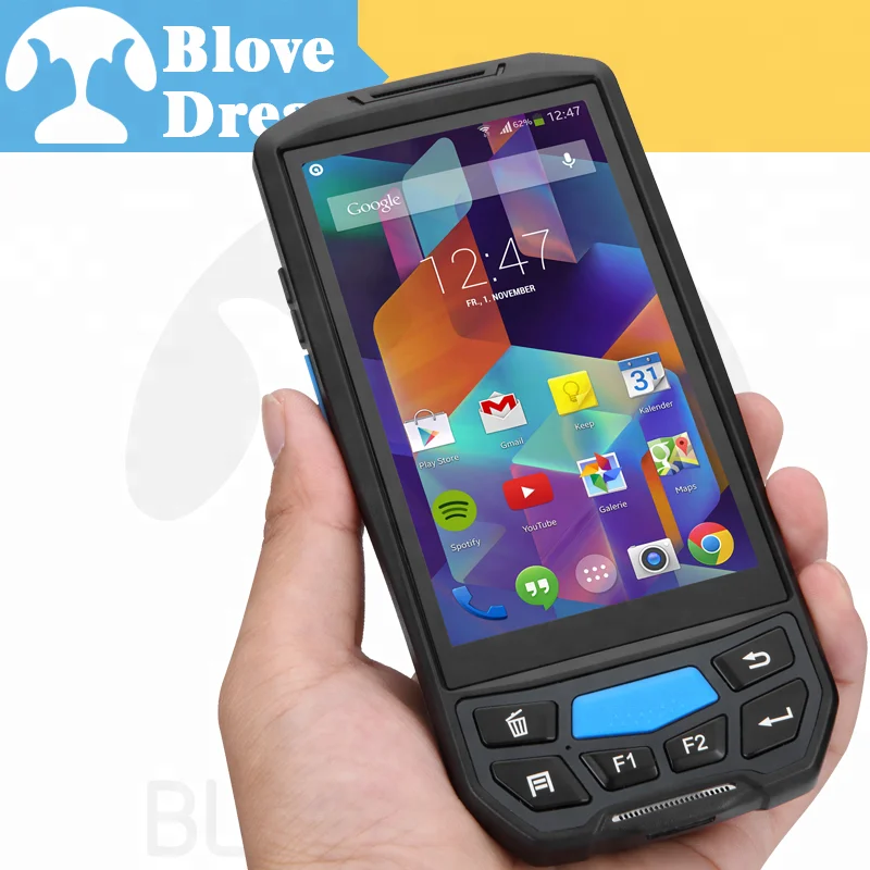 リーダー Lf 134.2khz 125khz Fdx/hdx Rfid動物追跡用の頑丈なandroidポータブルハンドヘルド端末 Buy