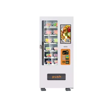 JSK  Cheap And Big Capacity Single Drinks And Snacks Vending Machine Touch Screen Transparent Distributeur Automatique For Food