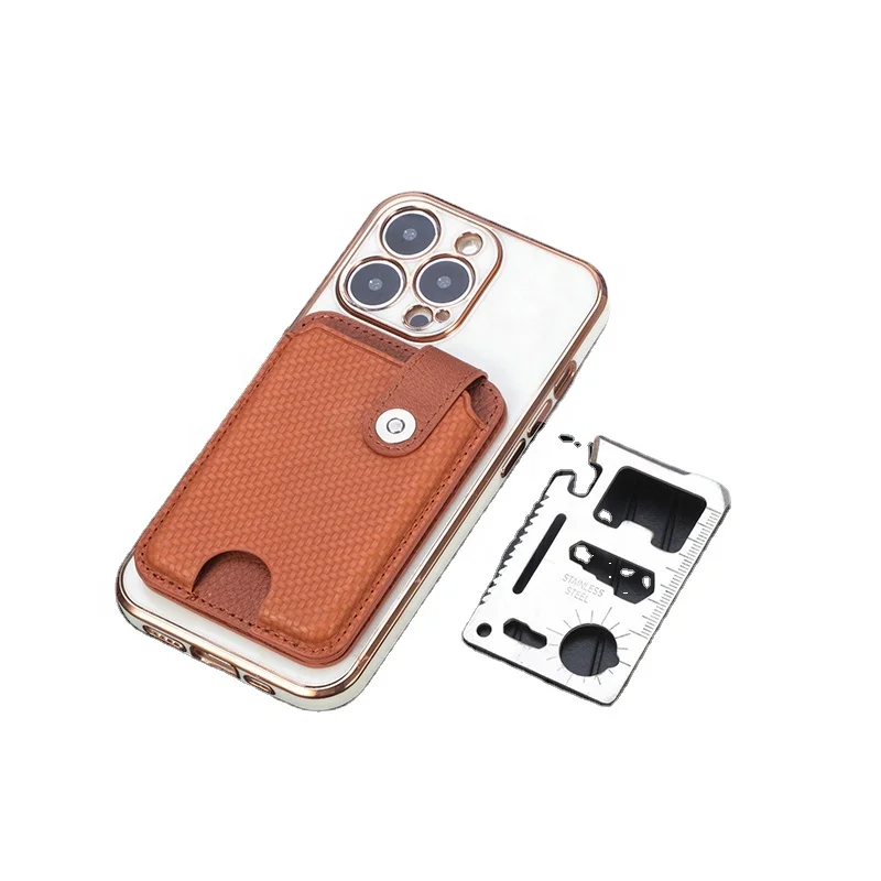Popular Dropshipping Products Wallet Case with Card Holder PU Leather Kickstand Card Slots Magnetic Clasp Case For iPhone 15