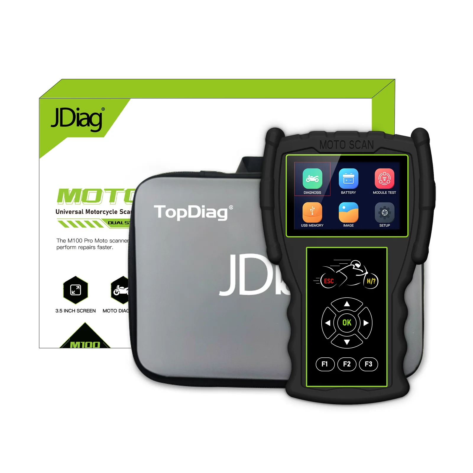 Universal Motorcycle Scan Tool Jdiag M Pro Standard Version