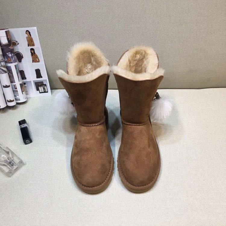 Botas De Piel De Mapache Real Para Mujer,Botines De Piel Forrada En El  Tobillo,Cómodas,De Alta Calidad - Buy Tobillo Botas De Piel,Piel De Cuero  Bota De Nieve,Real De Piel De Mapache Botas