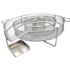 Generator Iso9001 Circular Cold Smoke Generator Basket Tube Custom BBQ Tools Cold Smoke Generator