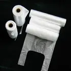 Bag Hdpe Wholesale HDPE/LDPE Shopping Bag Vest Bag On Roll High Quality T-shirt Plastic Bag For Supermarket