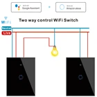 US Standard 2way Control Ewelink Wifi Smart Touch Light Switch Works With Siri Alexa And Goo-gle Home Voice Control