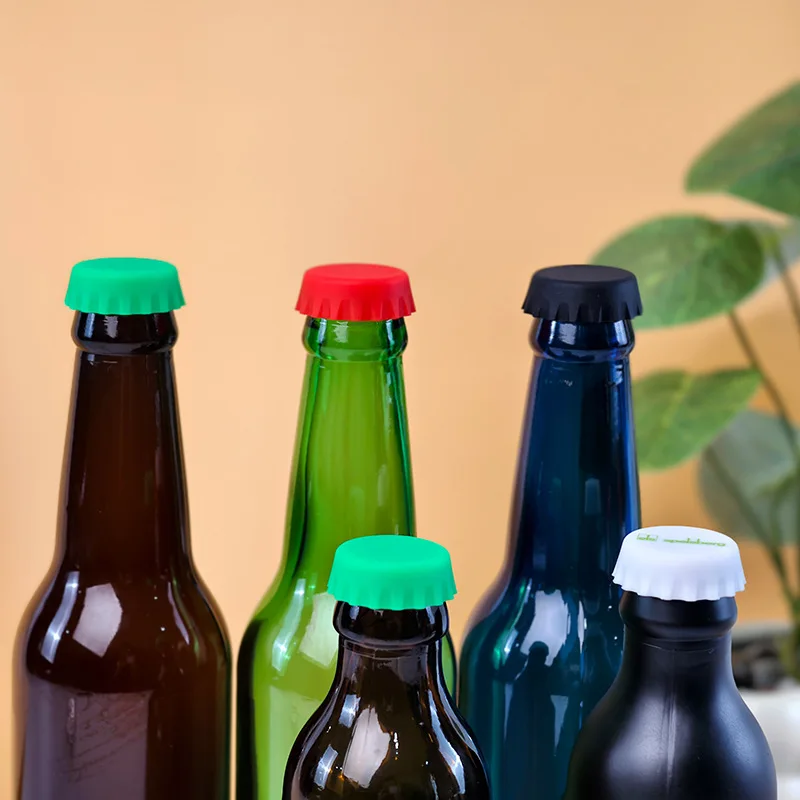 Creative Eco-friendly Silicone Bottle Caps Universal Fresh-keeping Lids for Wine Soy Sauce Drinkware Accessories Bar Essentials supplier