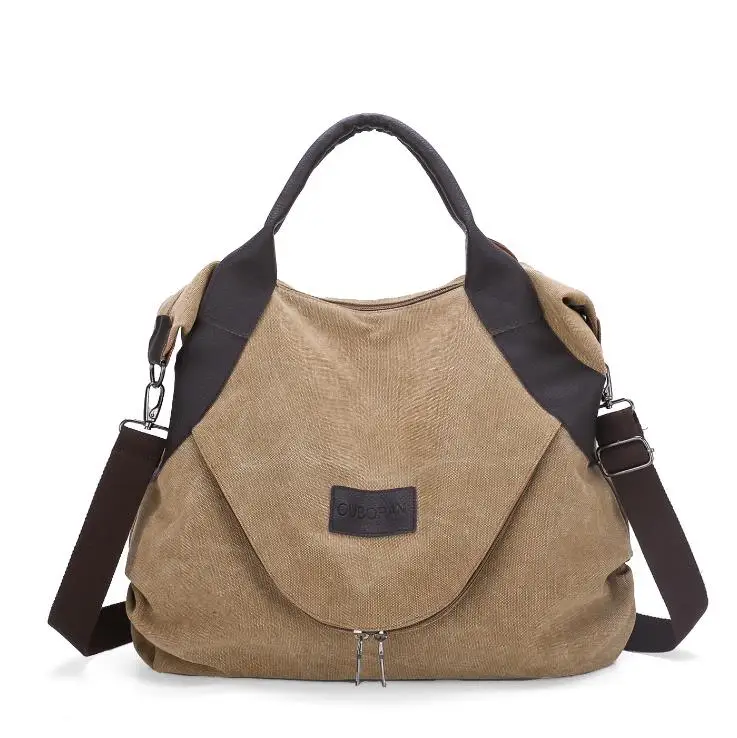 Women Fashion Casual Canvas Handbag Shoulder Crossbody Tote Purse Satchel Messenger Hobo Bag 