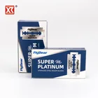Shaving Blade Chinese Famous Brand Safety Shaving Custom Logo Platinum Coated Disposable Double Edge Razor Blades